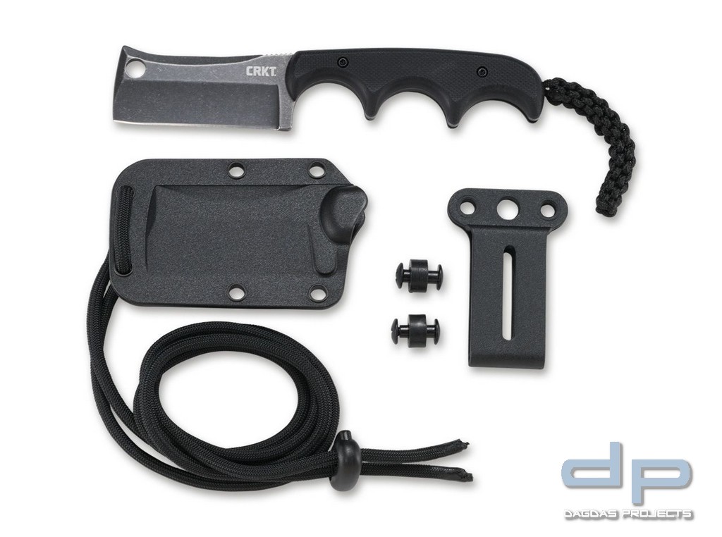 CRKT Kampfmesser Minimalist Cleaver Blackout