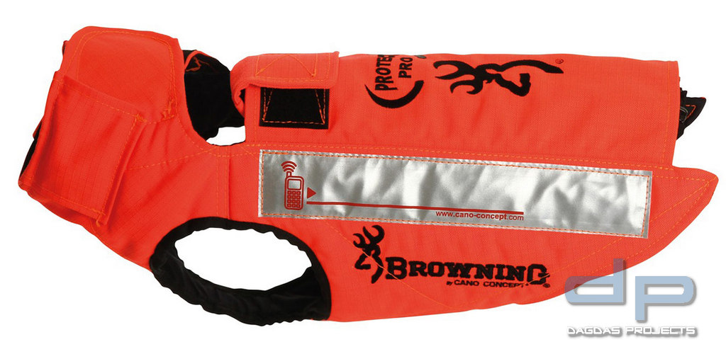 BROWNING Hundeschutzweste PROTECT PRO mit Wunschtext