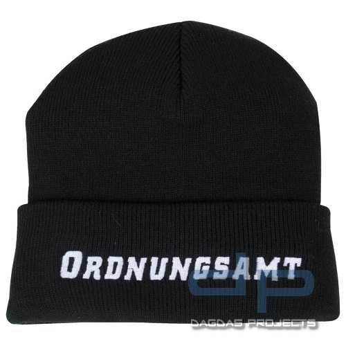 rescue-tec Wintermütze Ordnungsamt Farbe: schwarz