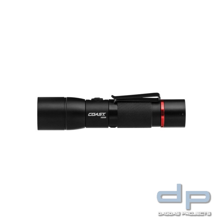 COAST® Taschenlampe HX5R, fokussierbar, inkl. Akku