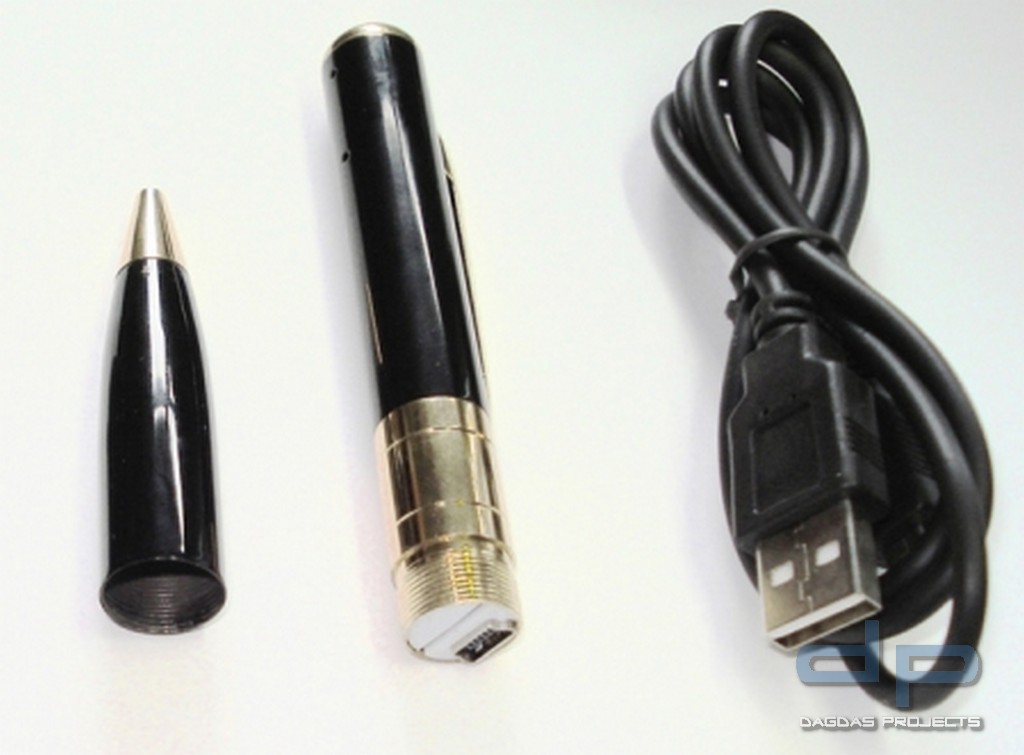 Kugelschreiber mit Spionkamera 8GB