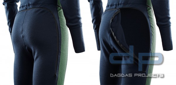 ACLIMA WARMWOOL OVERALL 3/4 - OVERALL