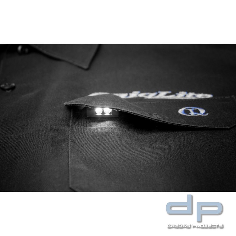 Taschenleuchte "Quiqlite X UV" LED Akku inkl. Diffusoraufsatz XFLARE
