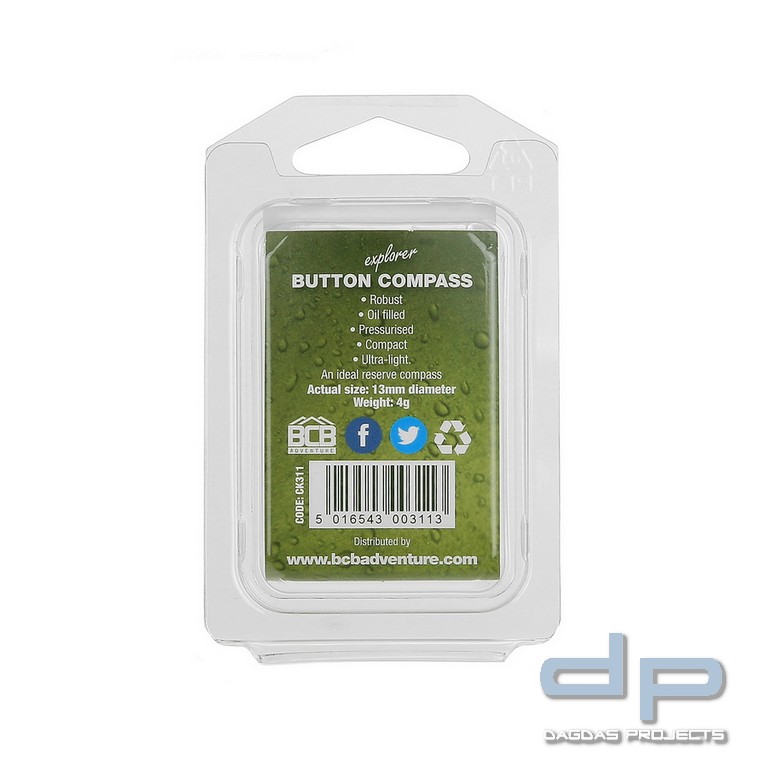 BCB Explorer Knopfkompass CK311