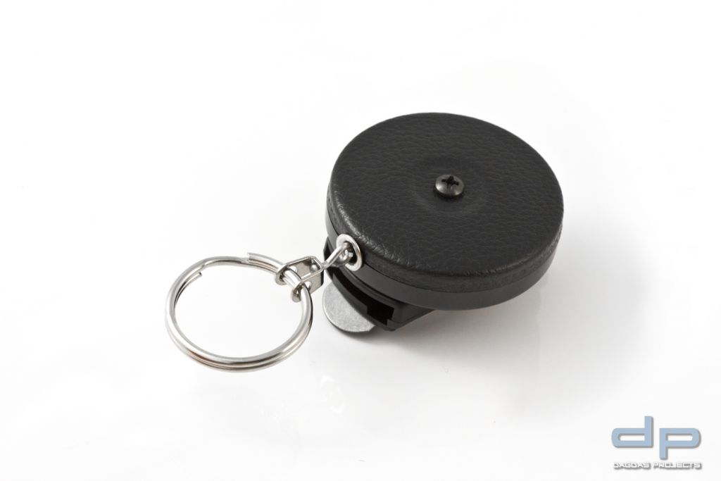 KEY-BAK, Gürtelschlaufe + Kette 60 cm schwarz