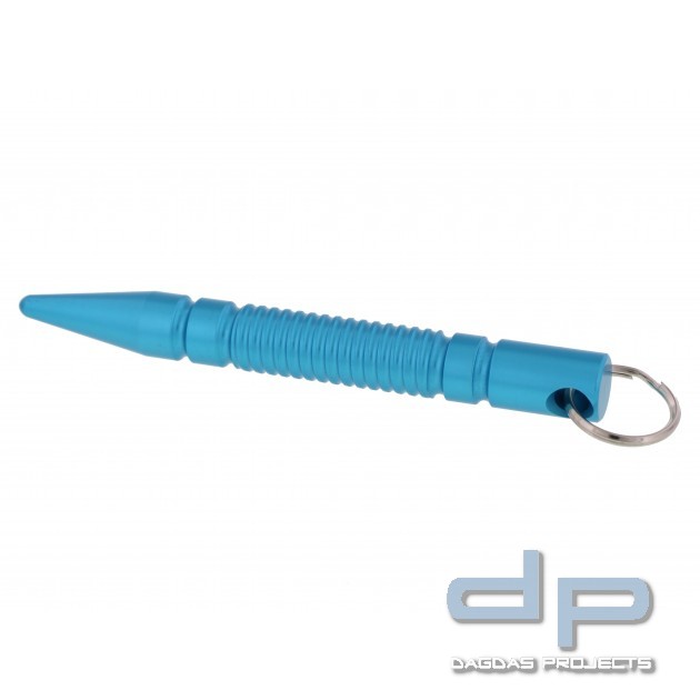 Kubotan mit Schlüsselring Blau