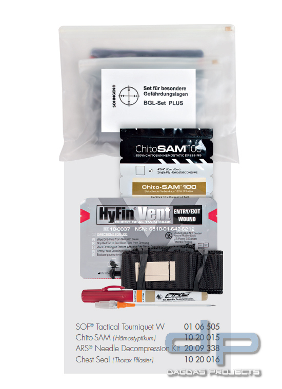 BGL-Set PLUS FÜR BESONDERE GEFÄHRDUNGSLAGEN