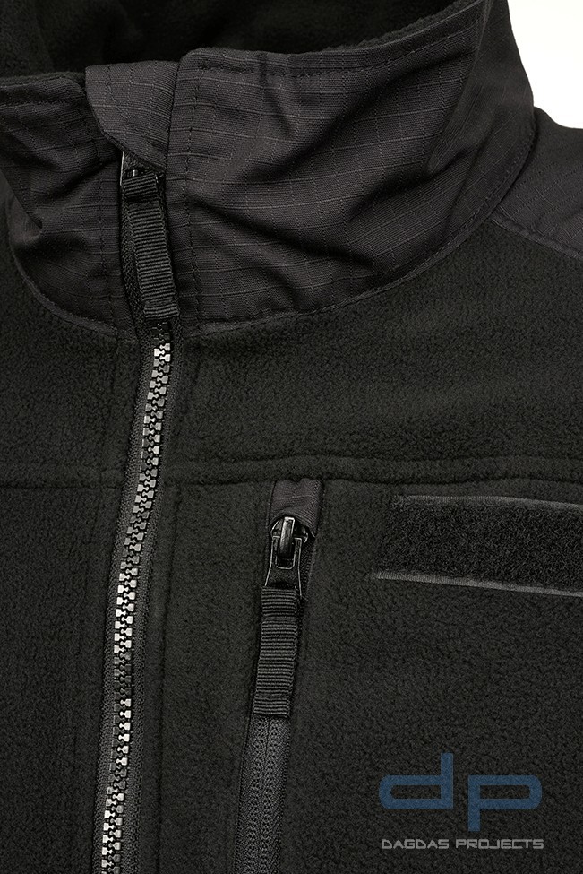 Fleecejacket Ripstop in verschiedenen Farben