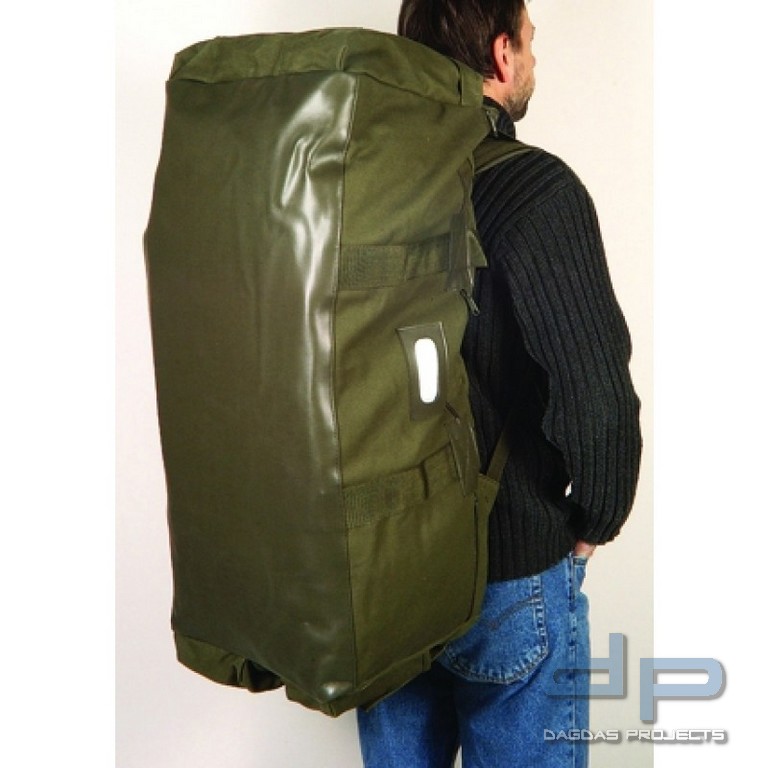 Einsatz-Tasche mit Rucksack Dunkelgrün