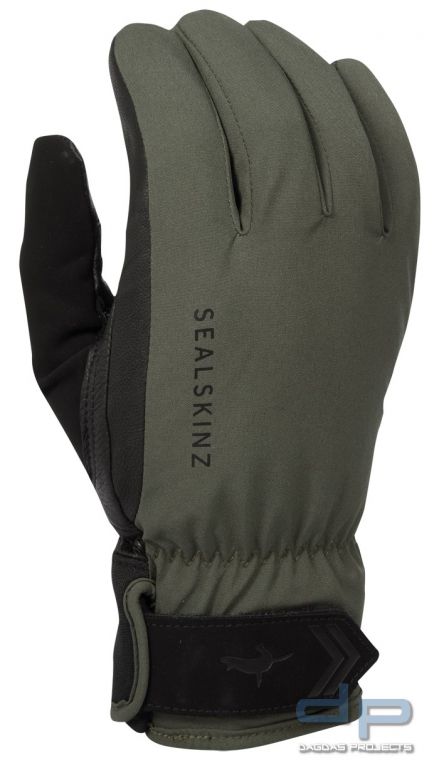 Handschuhe SealSkinz All Season Touchscreen Glove Oliv
