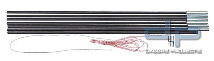 Relags Fiberglaszeltstange 4 m x 7,9 mm
