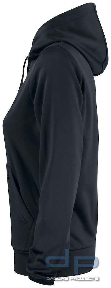 Behörden Oakdale Hoody Ladies in Größe: L Schwarz mit Wunschaufdruck