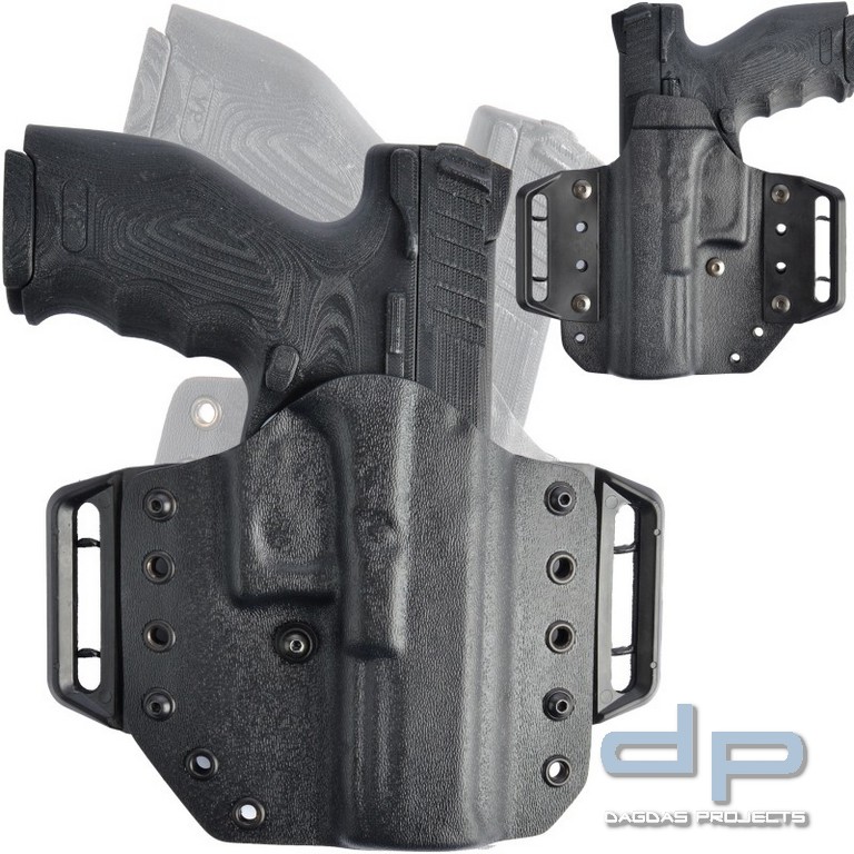 COP® 3PRIW Gürtelholster lang, Kunststoff in verschiedenen Farben