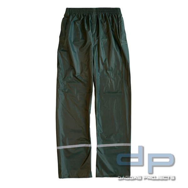 BASIC REGENHOSE in Gelb und Oliv