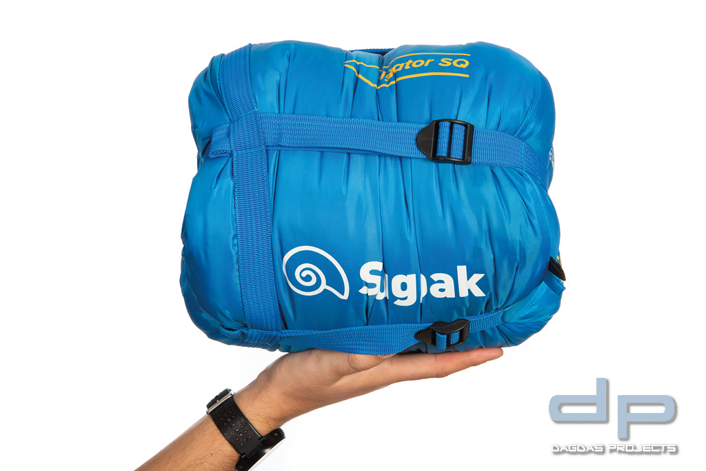 Snugpak Schlafsack Navigator Oliv (-2°C bis -7°C) in Oliv, rechts