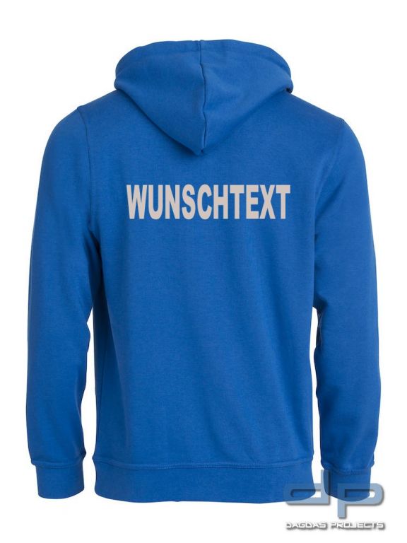 Hooded Sweat mit Wunschaufdruck in verschiedenen Farben