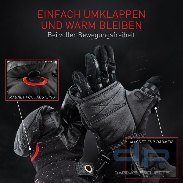 THE HEAT COMPANY HEAT 3 SMART PRO HANDSCHUH / FÄUSTLING