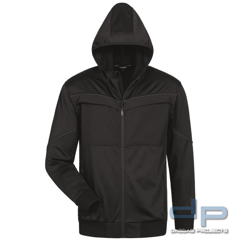 ELYSEE SWEATJACKE in Schwarz 100% Polyester