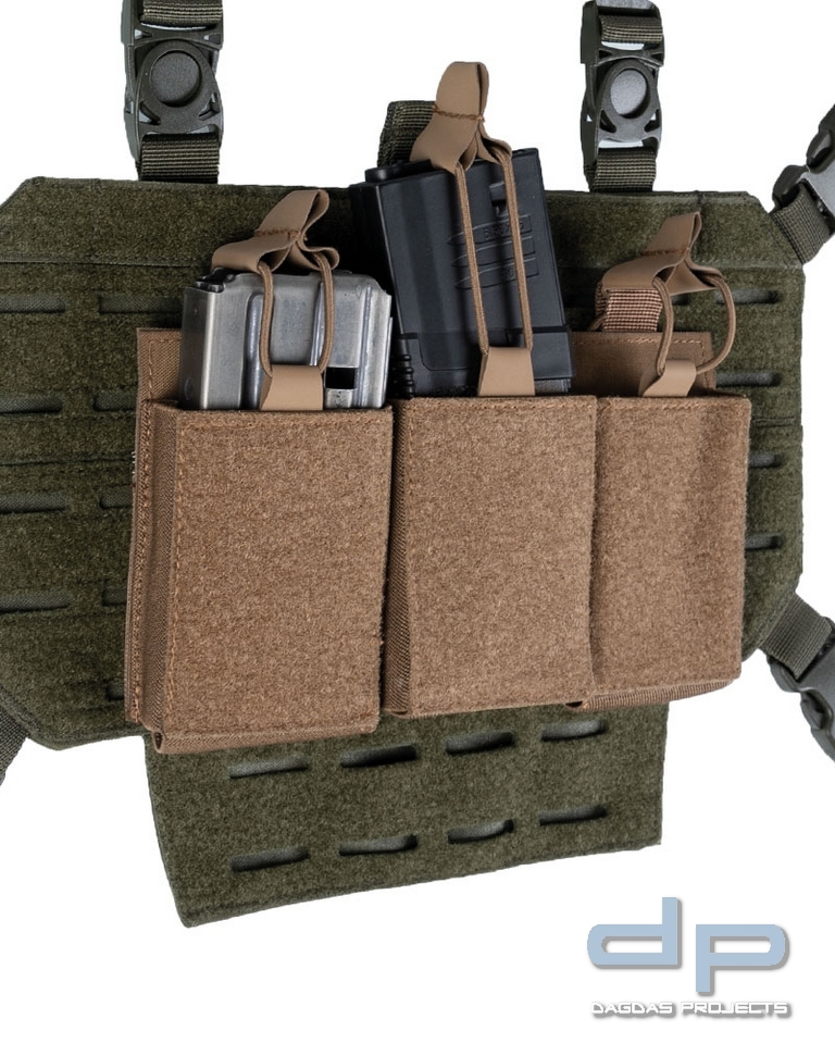 MAG.TASCHE TRIPLE M.KLETTRÜCKEN DARK COYOTE VPE 5