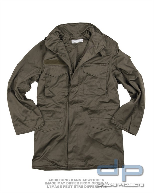 ÖSTERR.FELDJACKE OLIV 104-116 SORT.NEUW. VPE 5