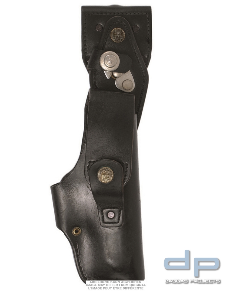 POL.SCHNELLZIEHHOLSTER P5 LEDER GEBR. VPE 5