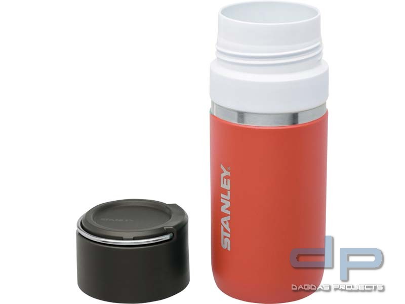 Stanley GO SERIES VACUUM BOTTLE, rot helle CERAMIVAC-Beschichtung, Verschluß mit Tragering