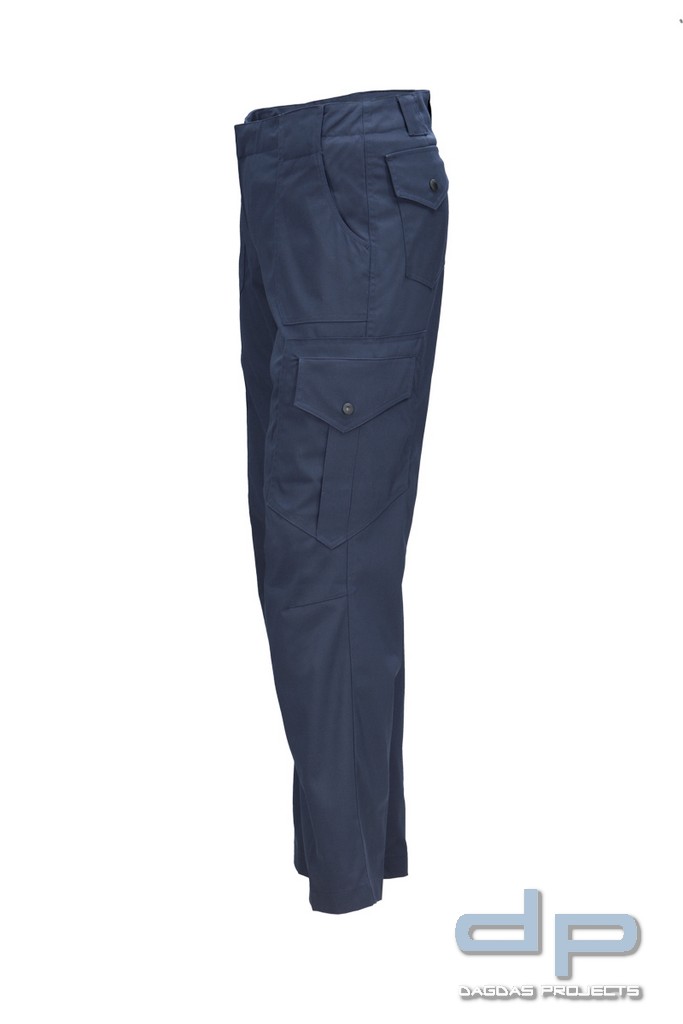 Herren Funktionshose Sommer in Marine mit Patch Polizei