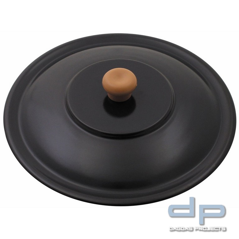 Ungar. Deckel, Emaille, für Gulaschkessel, 4 l