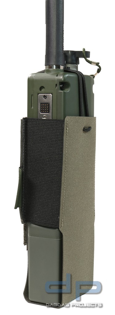WAS LASER CUT WING VELCRO MBTIR RADIO POUCH (LINKS)