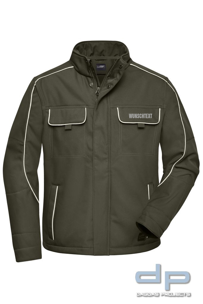 Jacke Softshell dp S-Serie Farbe schwarz Größe M