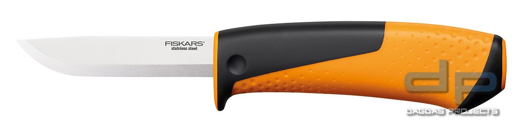 FISKARS UNIVERSALMESSER MIT SCHLEIFSTEIN