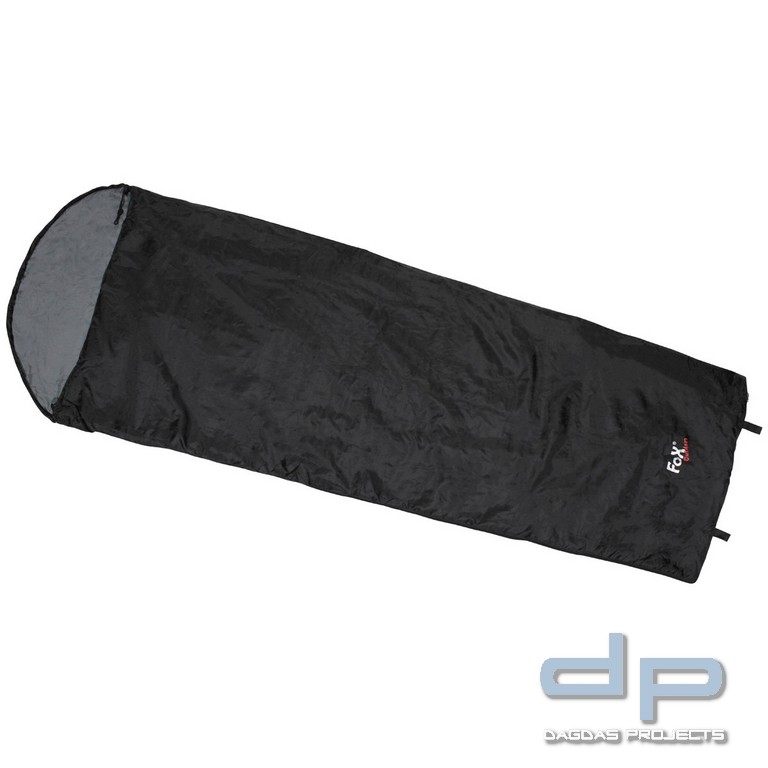 Schlafsack, "Extralight", schwarz