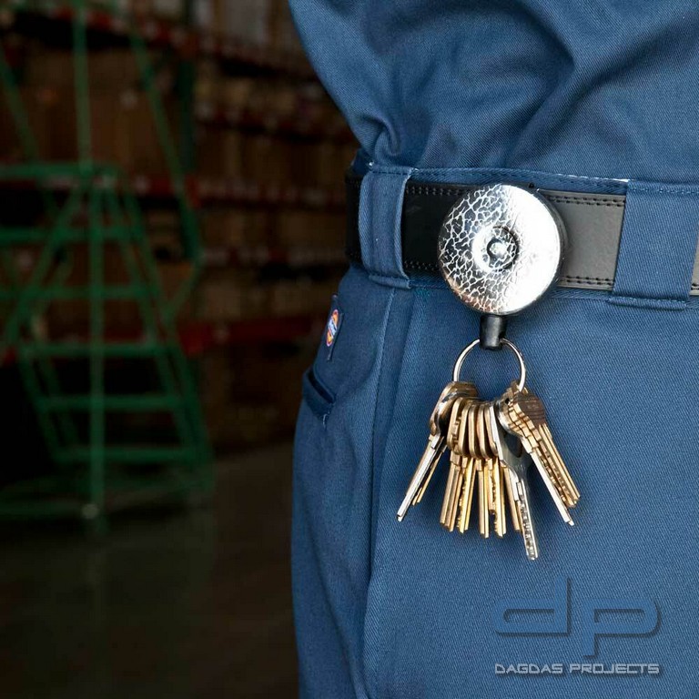 KEY-BAK, Clip + Kevlarseil 120 cm chrom