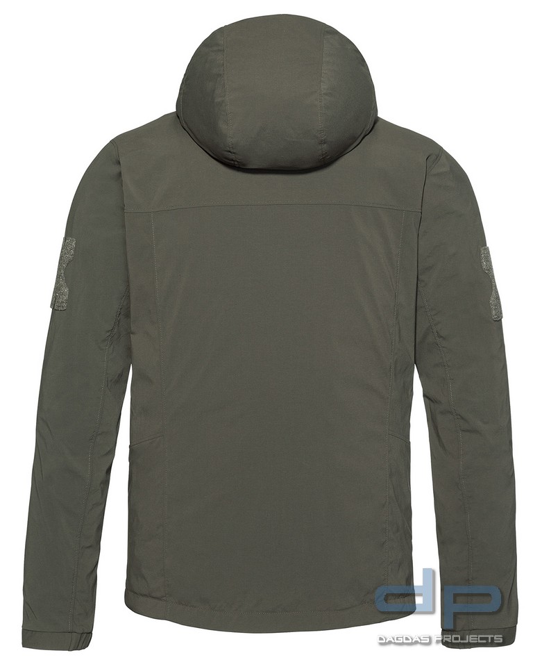 TT MAINE JACKET SOFTSHELL-JACKE in Schwarz und Oliv Farbe Oliv Größe: XL