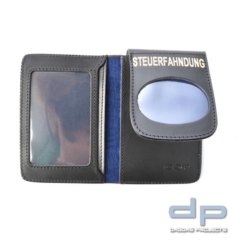 COP® Dienstausweismäppchen BEHÖRDE, oval, Scheckkartenformat, Leder