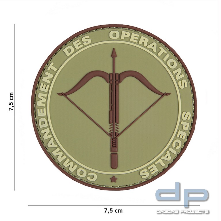 Emblem 3D PVC Commandement