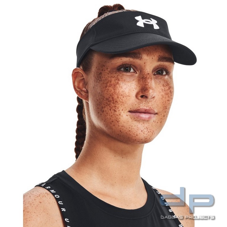 Under Armour® Damen Blitzing Visor, HeatGear®, verstellbar von 55 - 59 cm