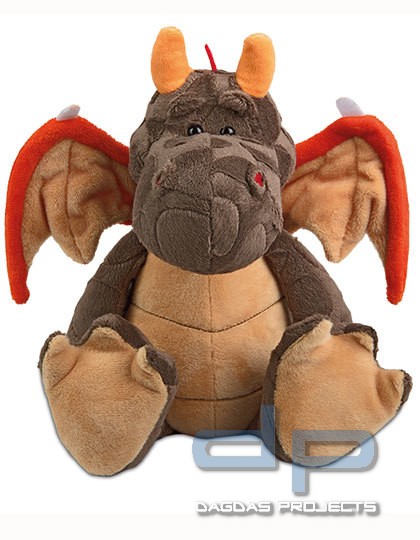 MiniFeet® Drache in Braun/Rot