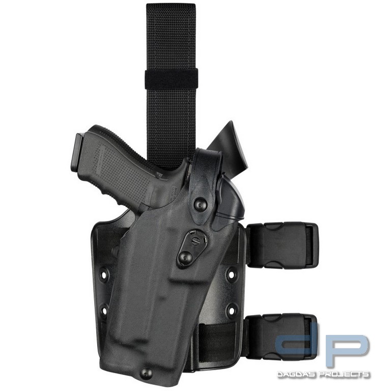 SAFARILAND® 6304RDSC-Light ALSTM/SLS Holster Rotpunkt/Licht-Laser, STX/Cordura®