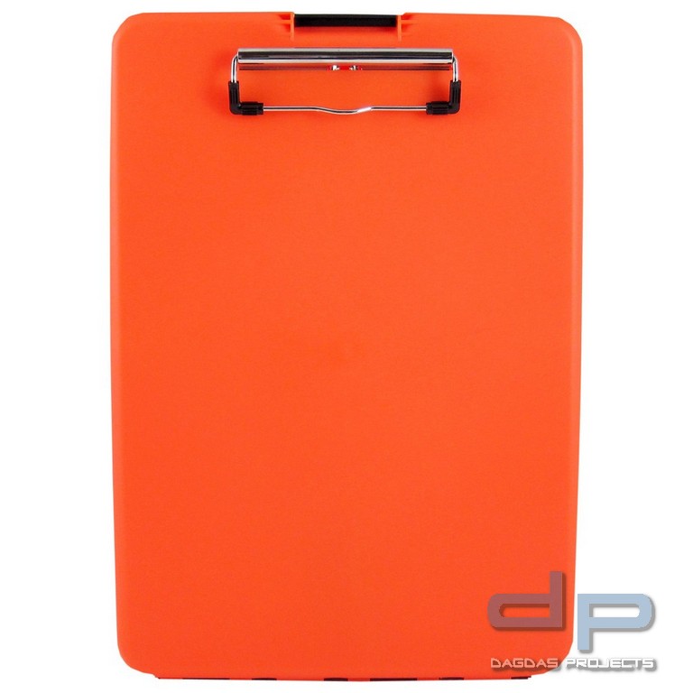 Schreibplatte SlimMate Safety, leuchtorange