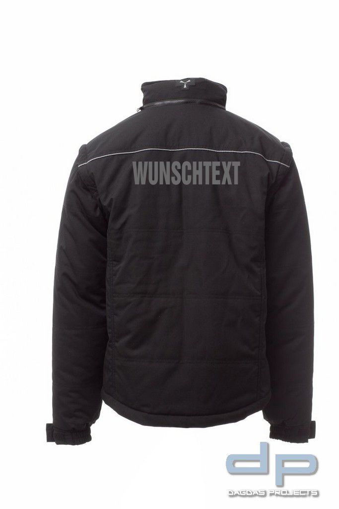 Payper Behördenjacke "WARM 2.0" in verschiedenen Farben mit Aufdruck nach Wunsch in Reflex Silber