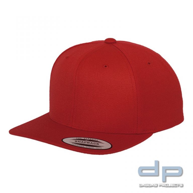 Classic Snapback Cap verschiedene Farben einfarbig