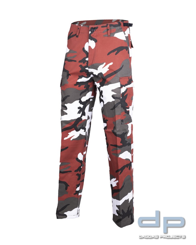 US RANGER HOSE TYP BDU RED CAMO VPE 2