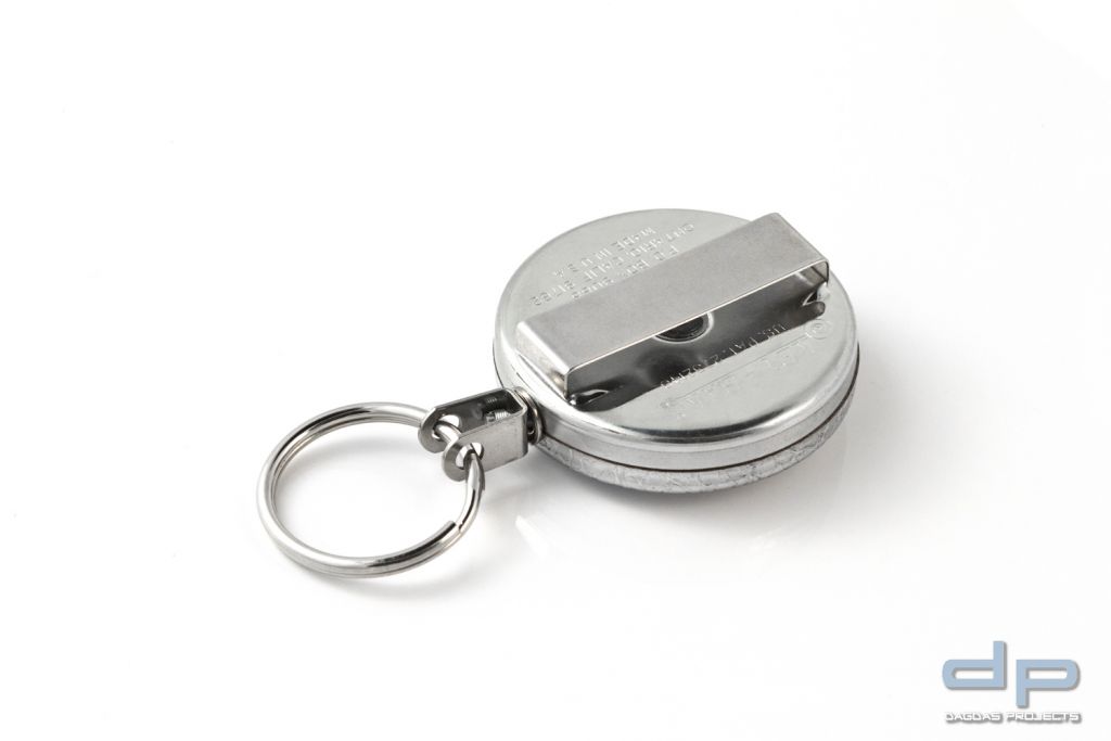 KEY-BAK, Gürtelschlaufe + Kette 60 cm chrom