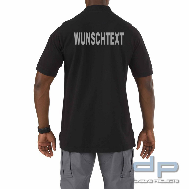 5.11 Professional Short Sleeve Polo verschiedene Farben mit Wunschaufdruck