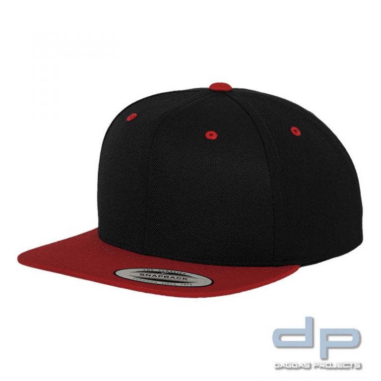 Classic Snapback 2-Tone Cap verschiedene Farben