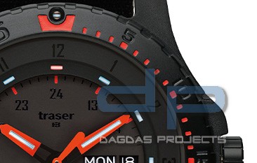 Traser H3 P66 Red Combat Nato