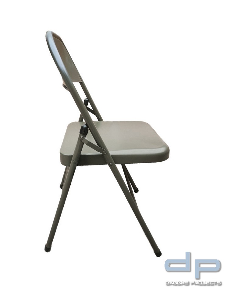 US FELDKLAPPSTUHL METALL OLIV VPE 6