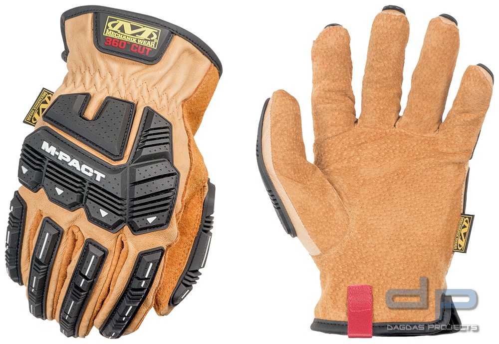 Handschuhe Mechanix DuraHide M-Pact Driver F9-360