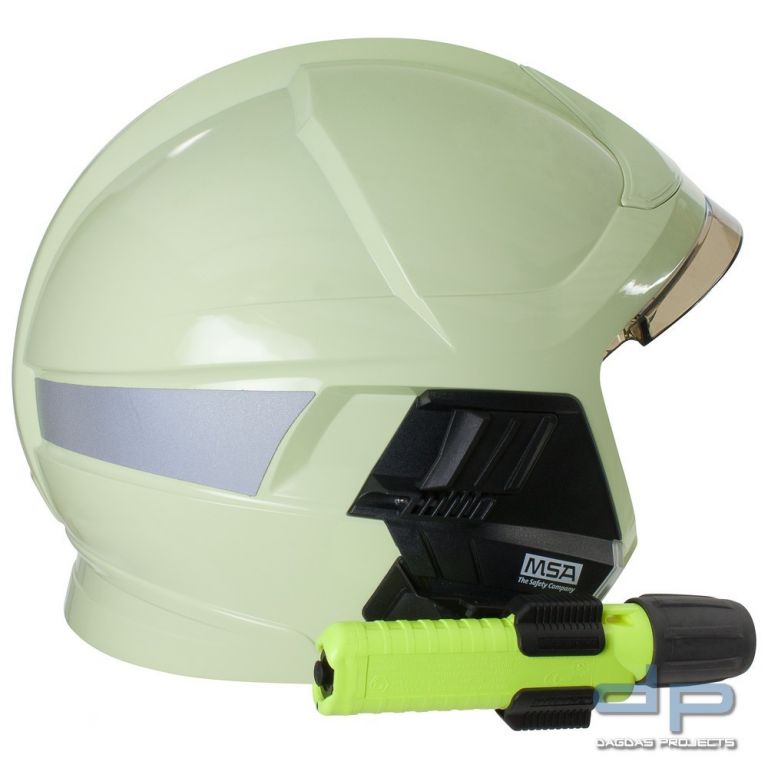Spezial-Helmmontage für Gallet-Helme MS, Metall/Kunststoff mit Rastnase
